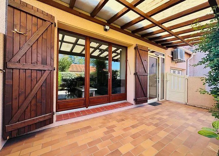 Argelès-sur-mer - F3 Plain-pied, Jardin, 6 Couchages - Fr-1-309-336 * Argelès-sur-Mer